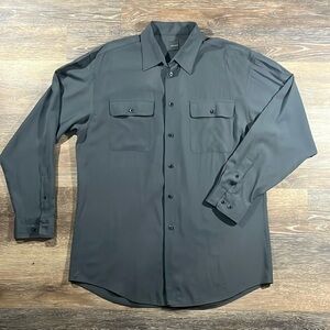 Men's Grey Slates Rayon Shirt